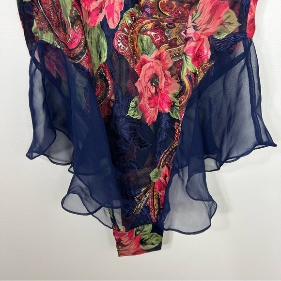 Vintage Gold Label Victoria’s Secret Lingerie One Piece Bodysuit Teddy - Picture 8 of 15